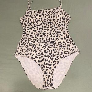 Aerie one piece animal print suit